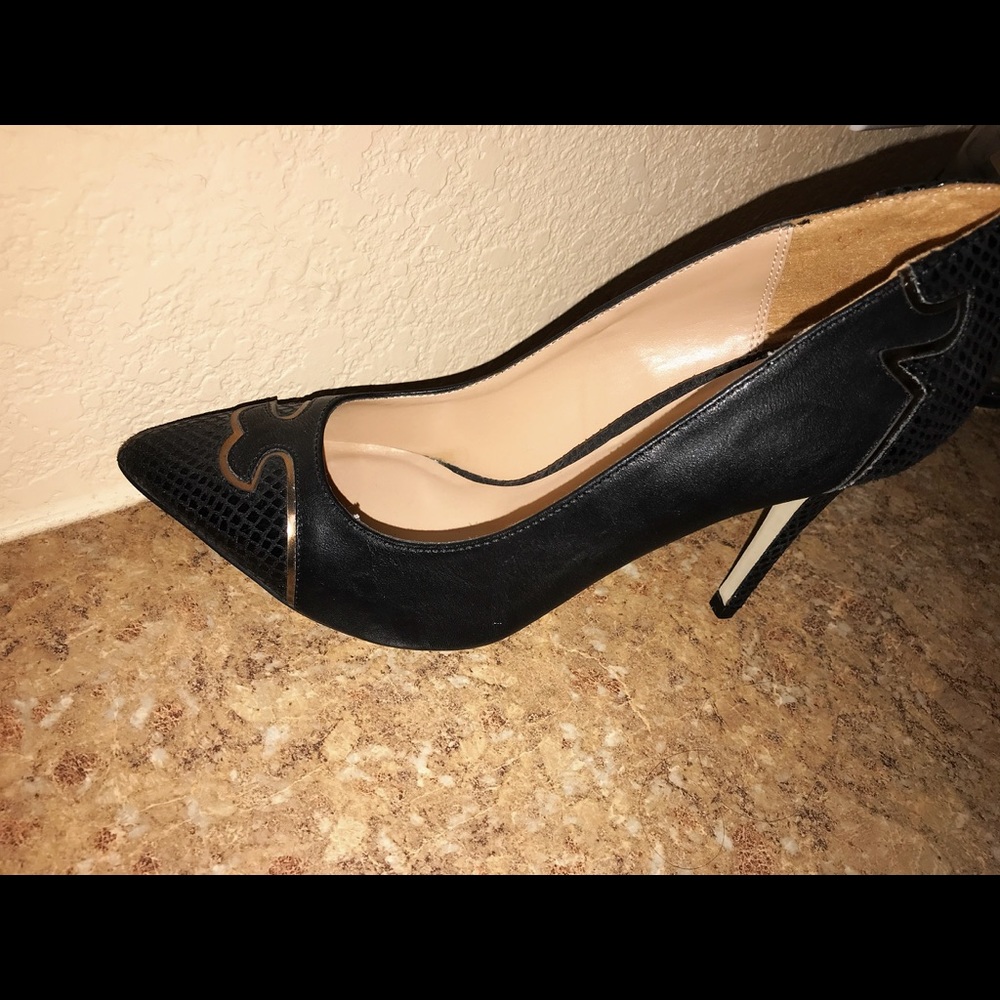 Black heels